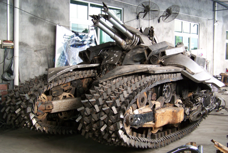 Illustration for article titled These Homemade Tanks Are Tough Enough To Survive A Zombie Apocalypse
